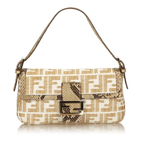 farfetch fendi bag strap|Fendi baguette bag second hand.